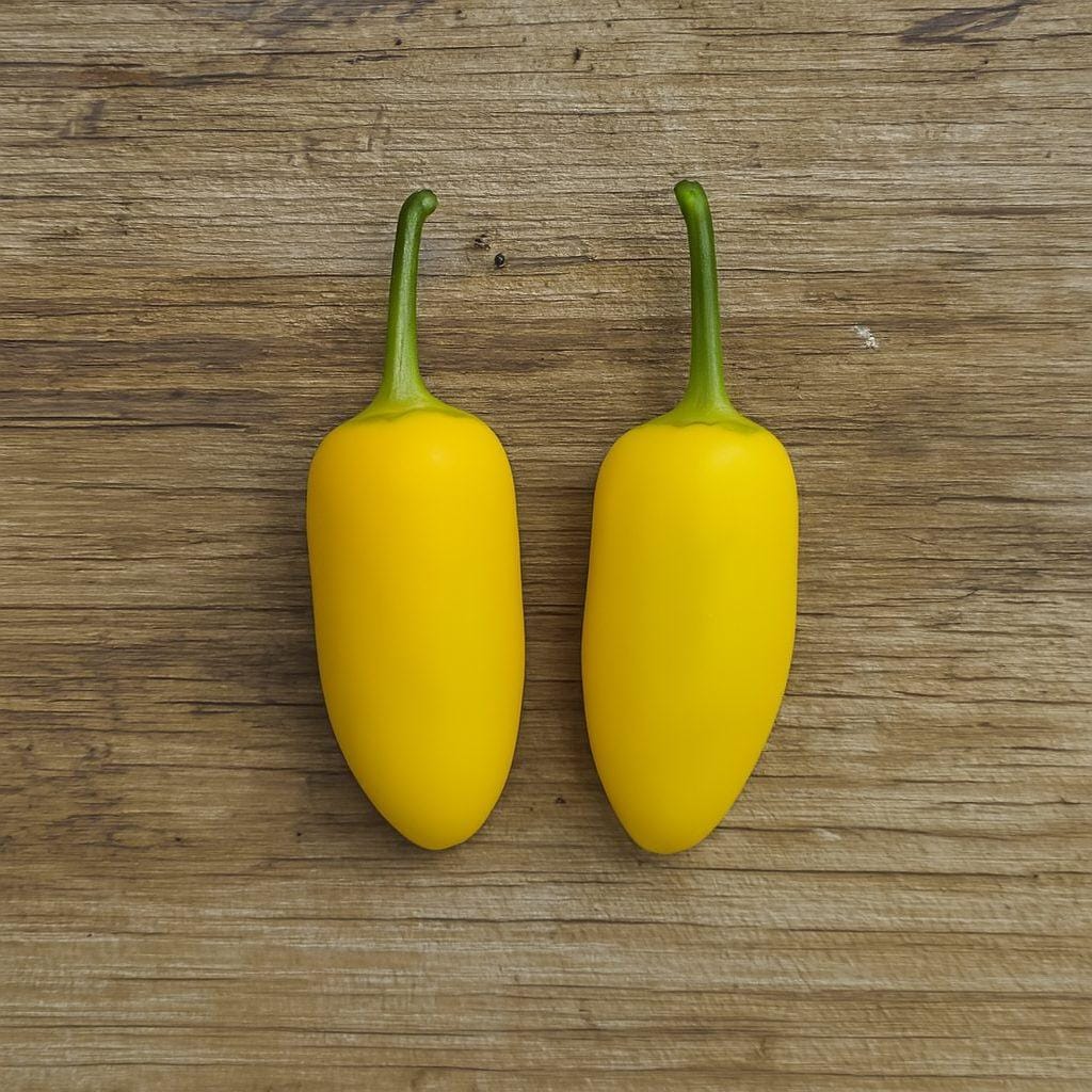Jalapeño Lemon Spice Pepper Seeds Authentic - From Seed to Sensation: Spring into Action with 10 Premium Quality Seeds 1 Jalapeño Lemon Spice pepper seeds Heirloom Chilli Seeds and Rare chilli seeds South africa