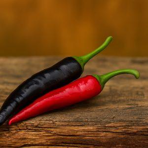 Black Thai chilli seeds Heirloom Chilli Seeds and Rare chilli seeds South africa