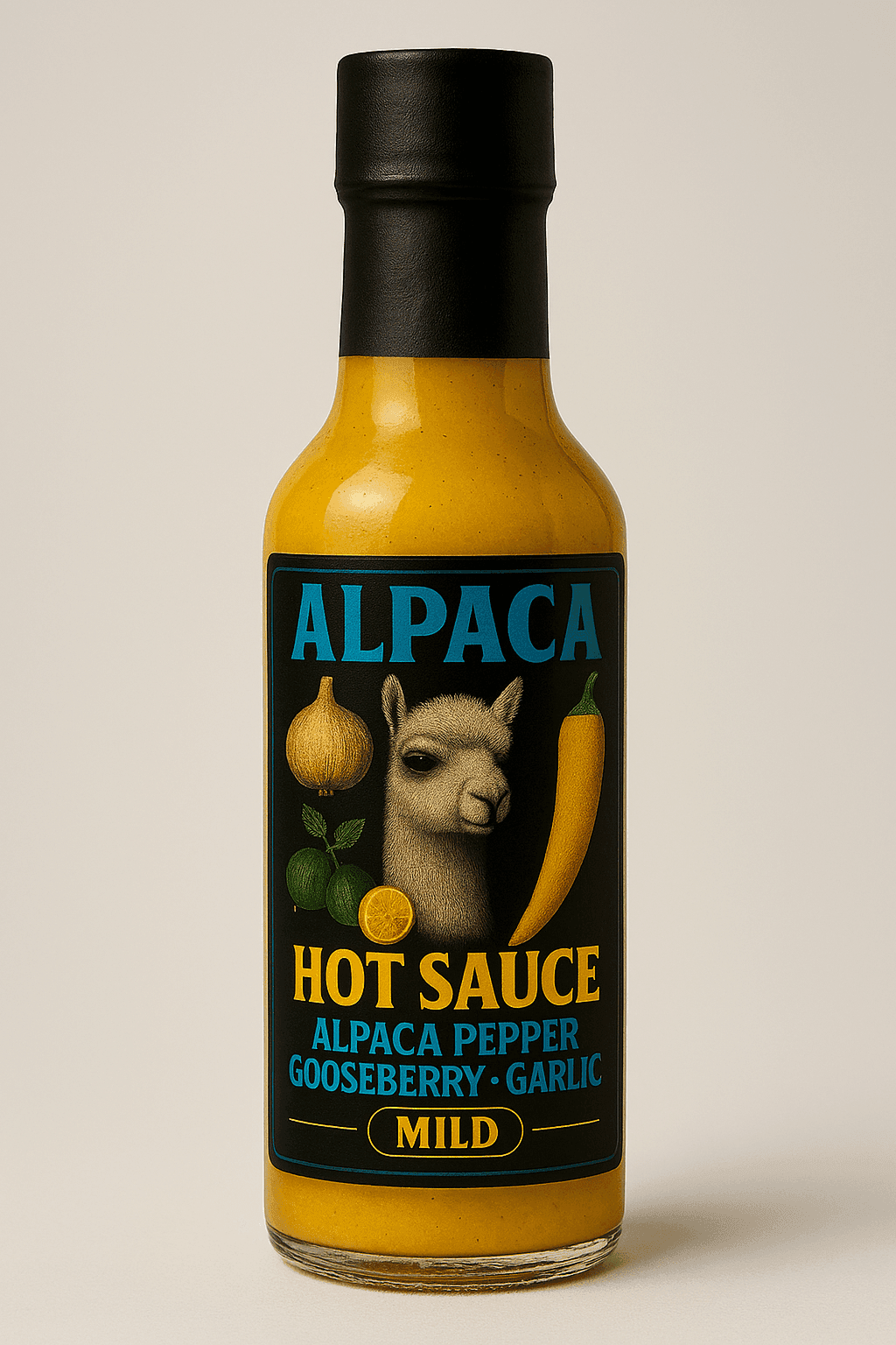 Alpaca Chilli Sauce 125ml Exclusive – Boldly Mild, Fermented to Perfection 1 Alpaca Chilli Sauce