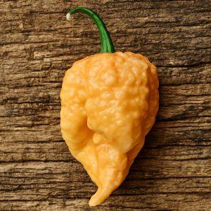 Yellow Reaper x Moruga Peach Chilli Seeds
